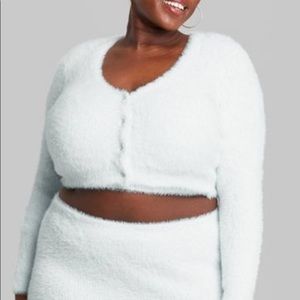 XL sweater crop top by Wild Fable from Target